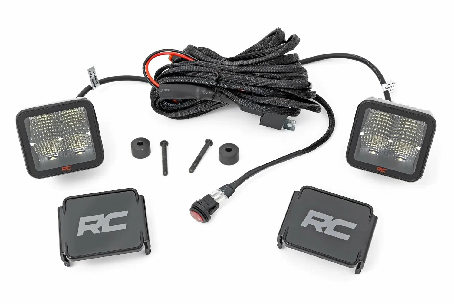 Fits Jeep Gladiator JT (18-24) LED Light Kit Cowl Mount 2_ Spectrum Pair 80062